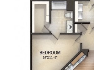 Herringbone I Unfurnished Floor Plan Herringbone I Unfurnished Floor Plan at Tattersall Chesapeake, Chesapeake, VA